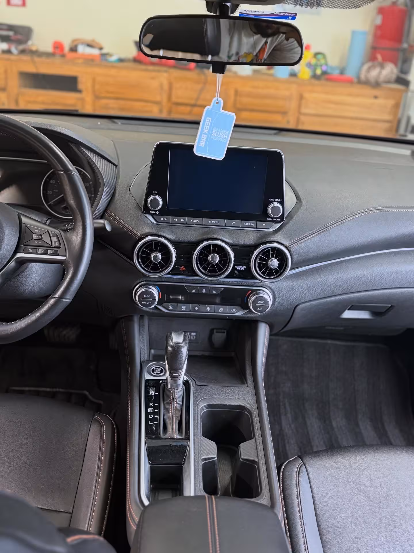 Nissan interior after detail